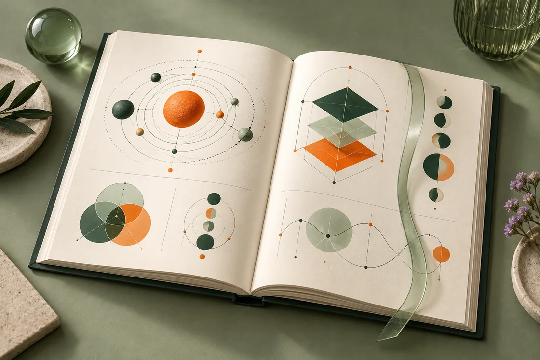 Illustrative visual AI reference guide